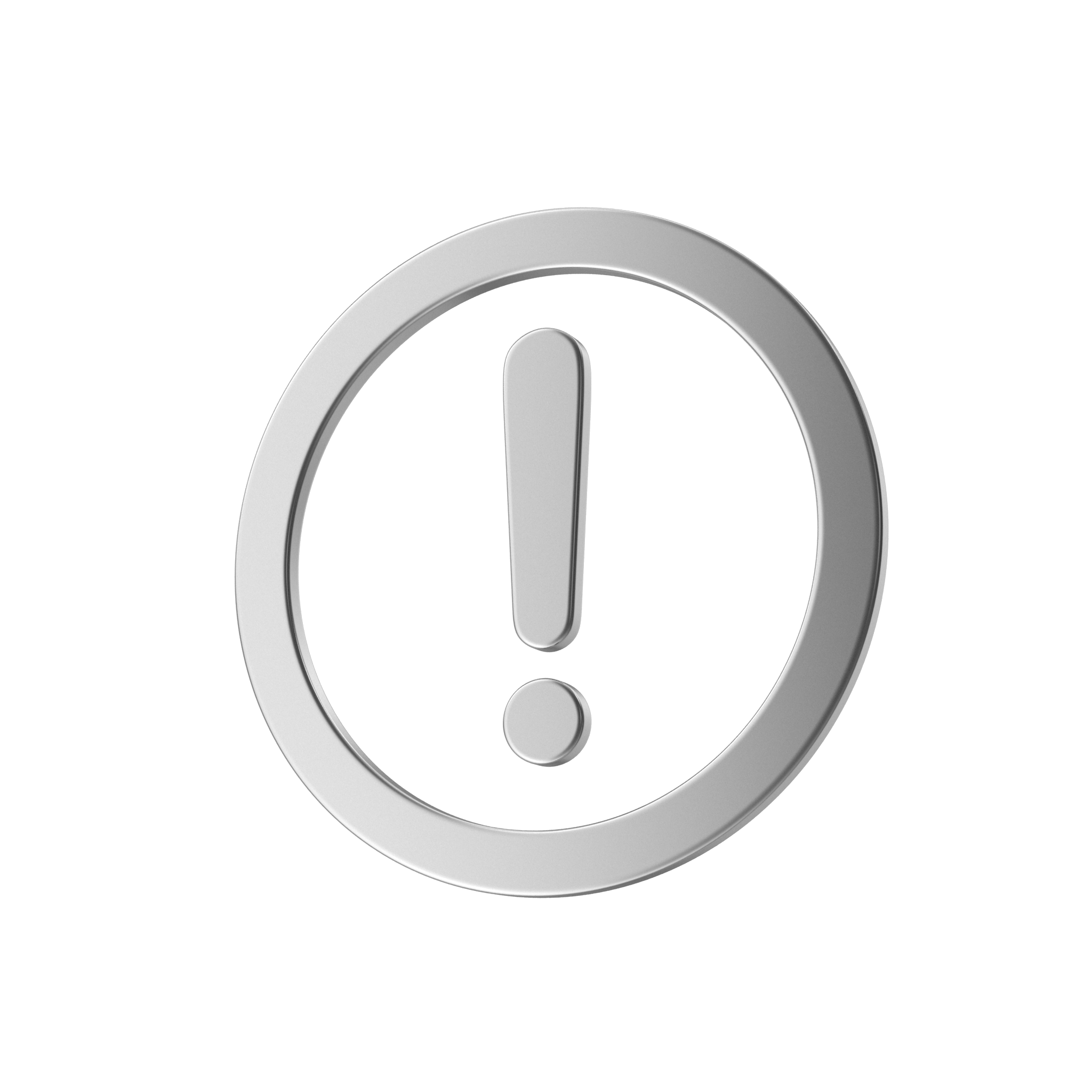 Symbol Warning Silver.J02.2k